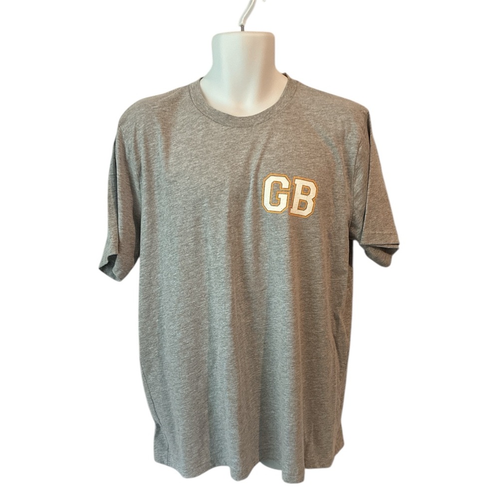 Bella Canvas GB Wildcats Mens Gray Short Sleeve T Shirt Size XLarge